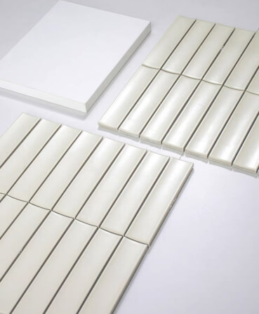 โมเสค TIMELESS TILES รุ่น TIPZY 27.5X29.6 ซม. สีเบจ ผิวด้าน กระเบื้องผนัง_3